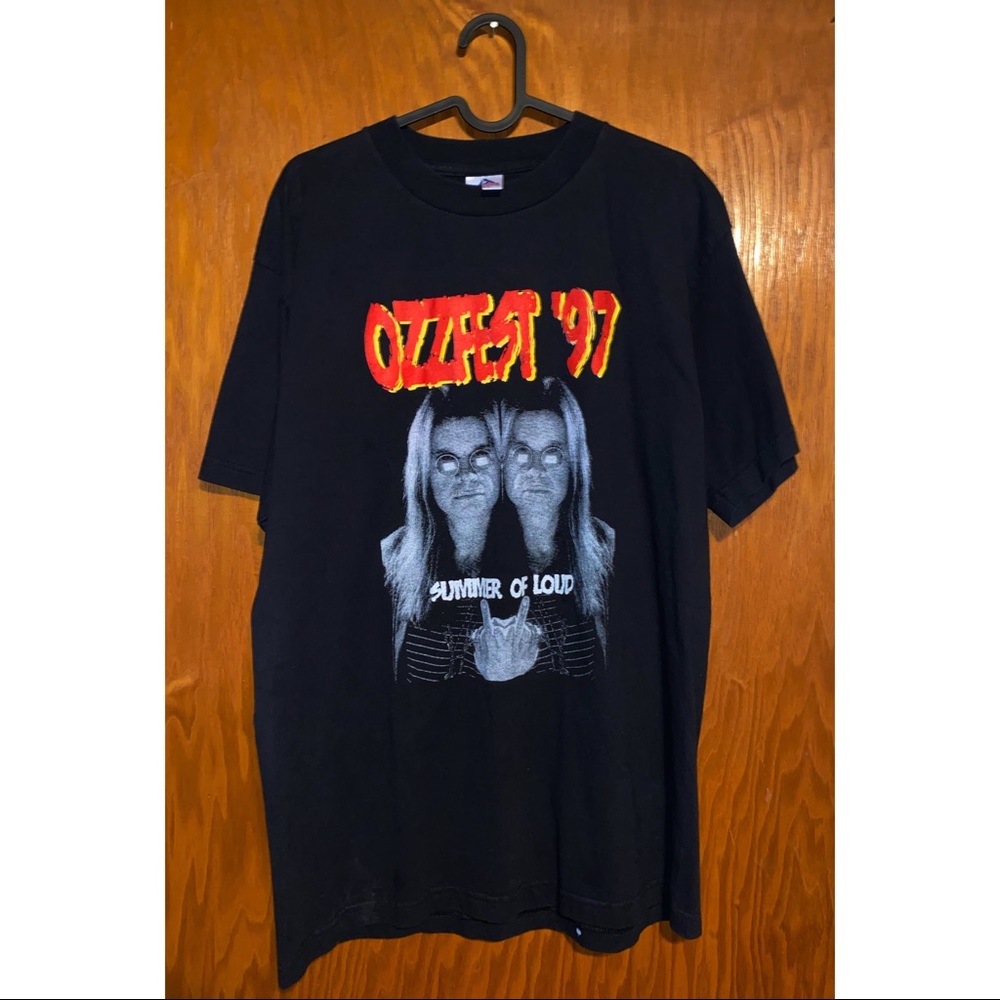 Vtg Ozzfest 97 Summer Of Loud Concert T shirt
